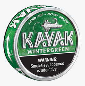 Kayak Long Cut Wintergreen Snuff