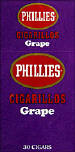 PHILLIES CIGARILLOS GRAPE 30CT. BOX