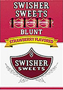 SWISHER SWEETS BLUNT STRAWBERRY 10 /5 PKS 