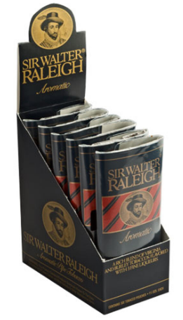 Sir Walter Raleigh Aromatic Pipe Tobacco 1.5oz packs | Advantage Services