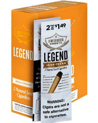 Legend Irish Cream Cigarillos (30 cigars)