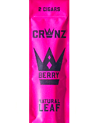 Crwnz Berry Natural Leaf Cigars (30 cigars)