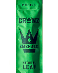 Crwnz Emerald Natural Leaf Cigars (30 cigars)