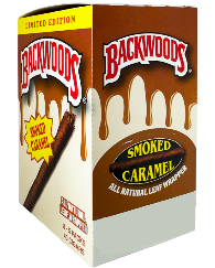 Backwoods Smoked Caramel Cigars pack 5/8's 40 cigars