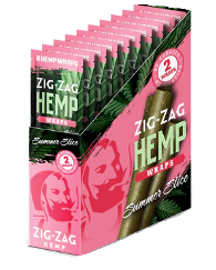 Zig Zag OG Purple Hemp Wrap 25-2ct Box