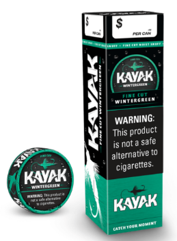 Kayak Fine Cut Wintergreen Snuff 