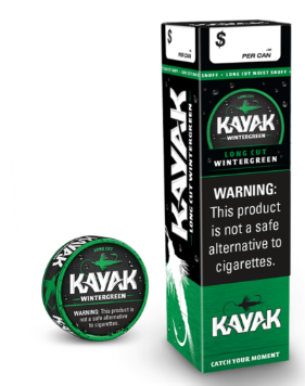 Kayak Long Cut Wintergreen Snuff 