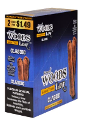 Good Times Woods Leaf Natural 60ct Cigarillos