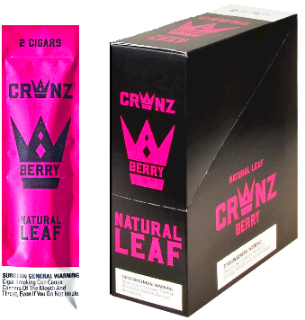 Crwnz Berry Cigars pack 5/8's 40 cigars