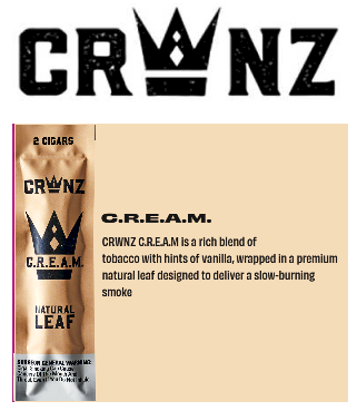 Crwnz Cream Cigars