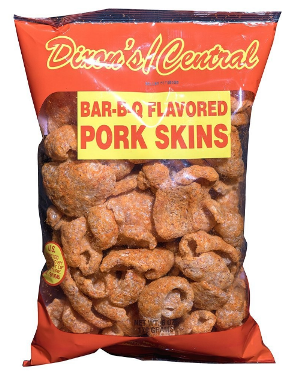 Dixon Central BBQ Stripped Cracklin 2oz / 12ct