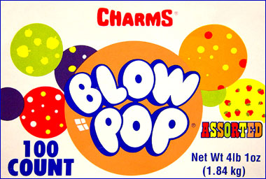 Charms Assorted Blow Pops 100ct