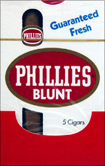 Phillie Blunt Original Cigars pack 10/5's - 50 cigars