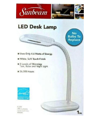 Sunbeam Flexable LED Desk Lamp